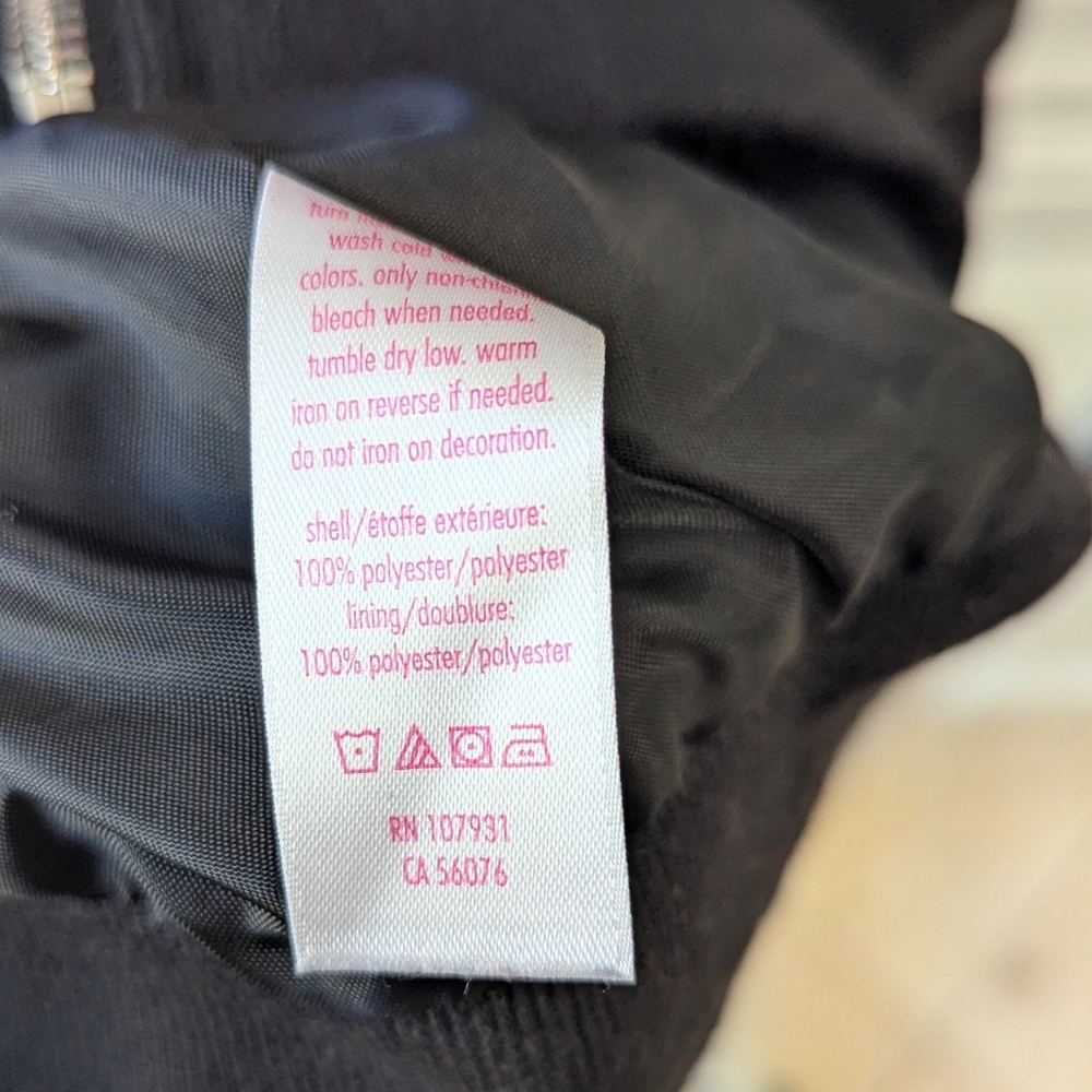 ⭐Justice Floral Silky Floral Bomber Jacket 12/14⭐ - Picture 6 of 6